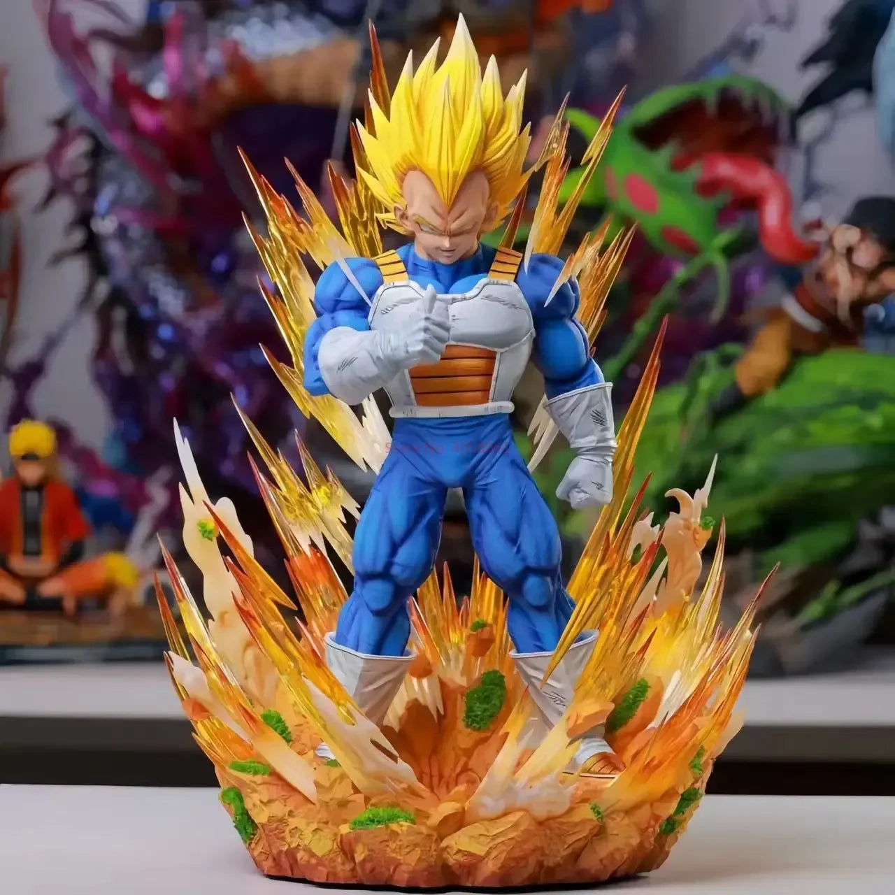 36cm Dragon Ball Gk Model Anime Figure Super Saiyan Vegeta 1:6 14.2inch Majin Vegeta Large Statue Room Decor Ornament Gift Toys 36cm Dragon Ball Gk Model Anime Figure Super Saiyan Vegeta 1:6 14.2inch Majin Vegeta Large Statue Room Decor Ornament Gift Toys